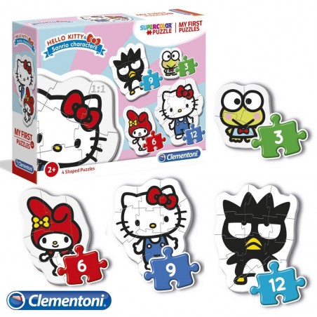 Puzzle infantil 2 años hello kitty