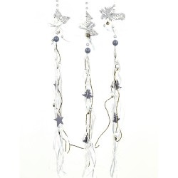 Guirnalda madera 3 m decoración navidad 8 x 0 40 x 68 cm