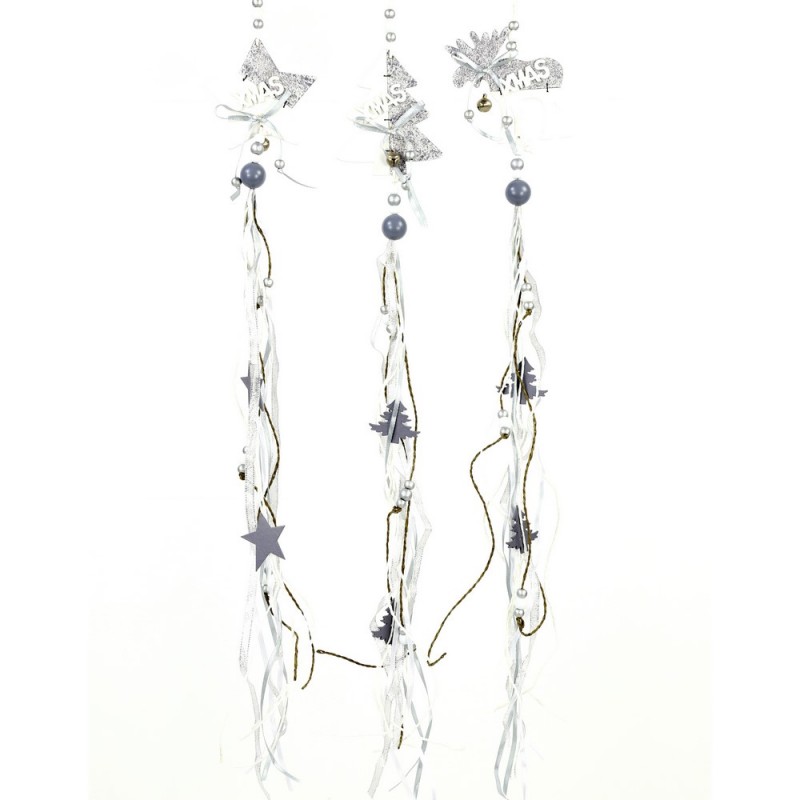 Guirnalda madera 3 m decoración navidad 8 x 0 40 x 68 cm