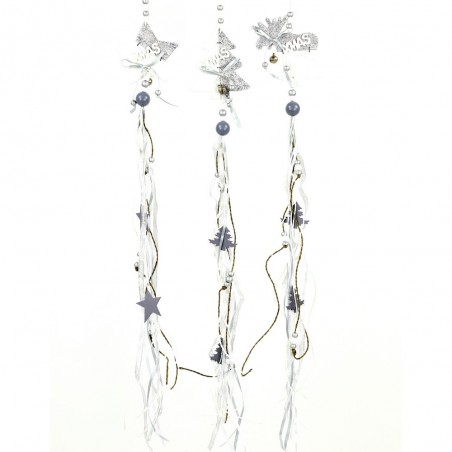 Guirnalda madera 3 m decoración navidad 8 x 0 40 x 68 cm