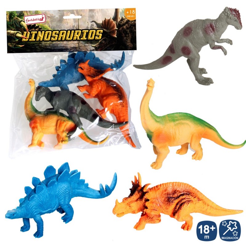 S 4 dinosaurio vinilo 4 m 15 cm