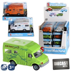 Camión caravana retromarcha metal 3 c 8 cm