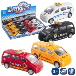 Furgoneta fricción metal 4 m 10 cm