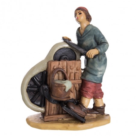 Figura belén poliresina 8 50 x 4 x 8 cm