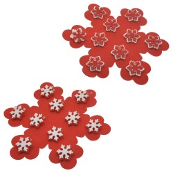 S 10 pinzas estrellas 2 m 28 cm