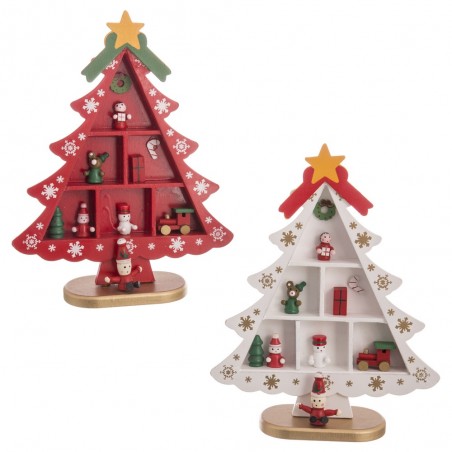 árbol casa mdf 2 c 23 x 18 x 4 cm