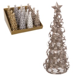 árbol estrella metal 4 c 8 x 8 x 20 cm