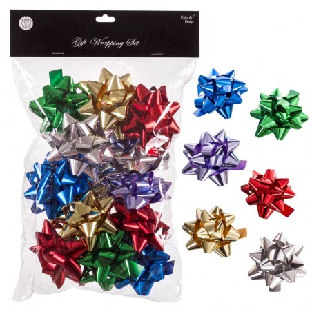 S 15 lazo metalizado multicolor 7 50 x 7 50 cm