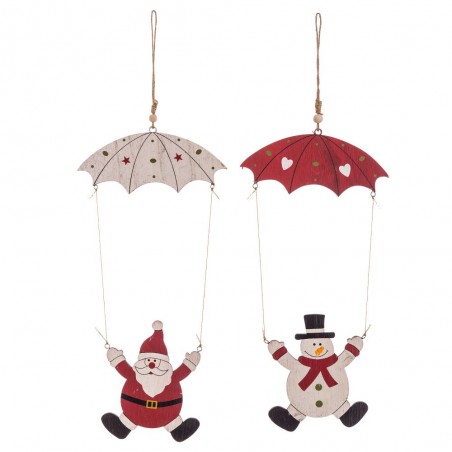 Colgante paracaidista madera 2 m 18 x 0 50 x 48 cm