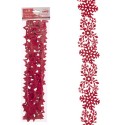 Guirnalda fieltro rojo 2 m 120 x 0 30 cm