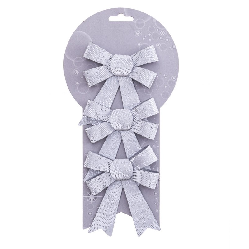 S 3 lazo plata 9 x 11 cm