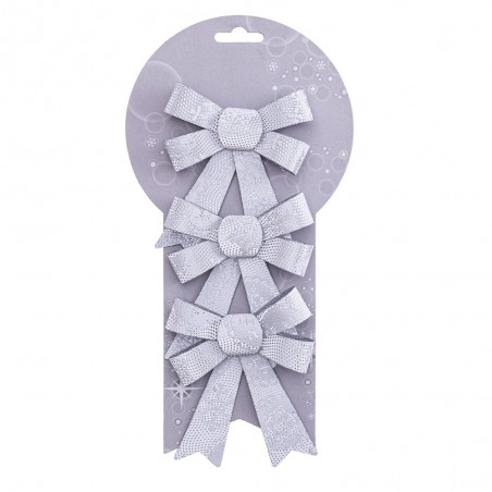 S 3 lazo plata 9 x 11 cm