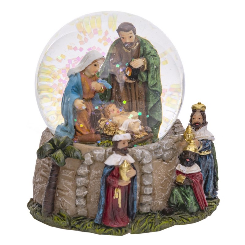 Bola nieve nacimiento 8 30 x 7 80 x 8 80 cm