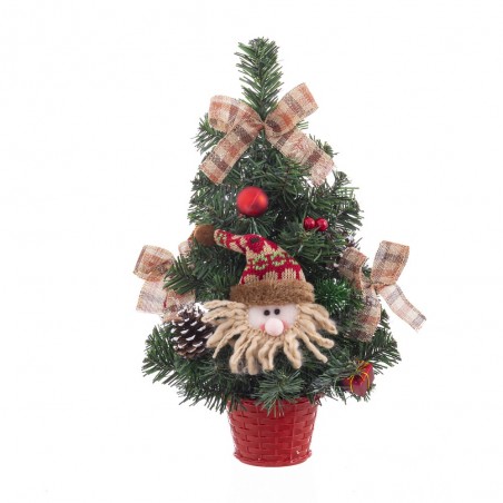 árbol papá noel 40 cm