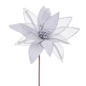 Flor poinsettia plata 50 x 28 cm