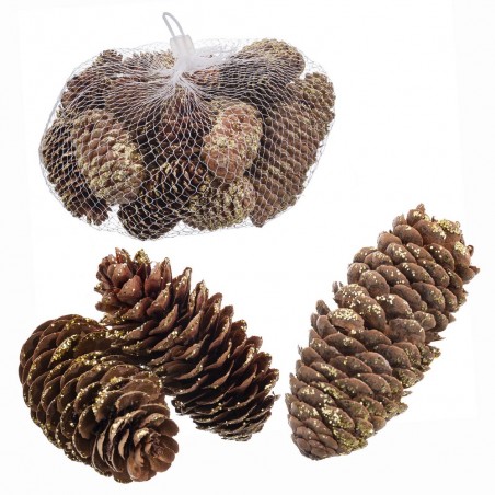 Bolsa 200 gr piñas medianas oro