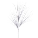 Rama purpurina plástico plata 110 cm