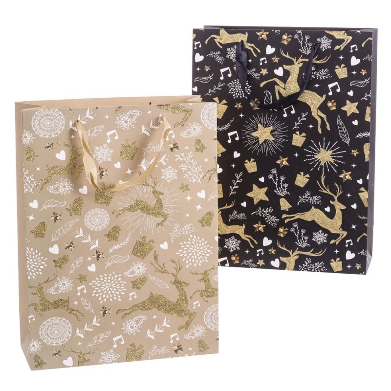 Bolsa 210 gr papel 2 m 30 x 12 x 40 cm