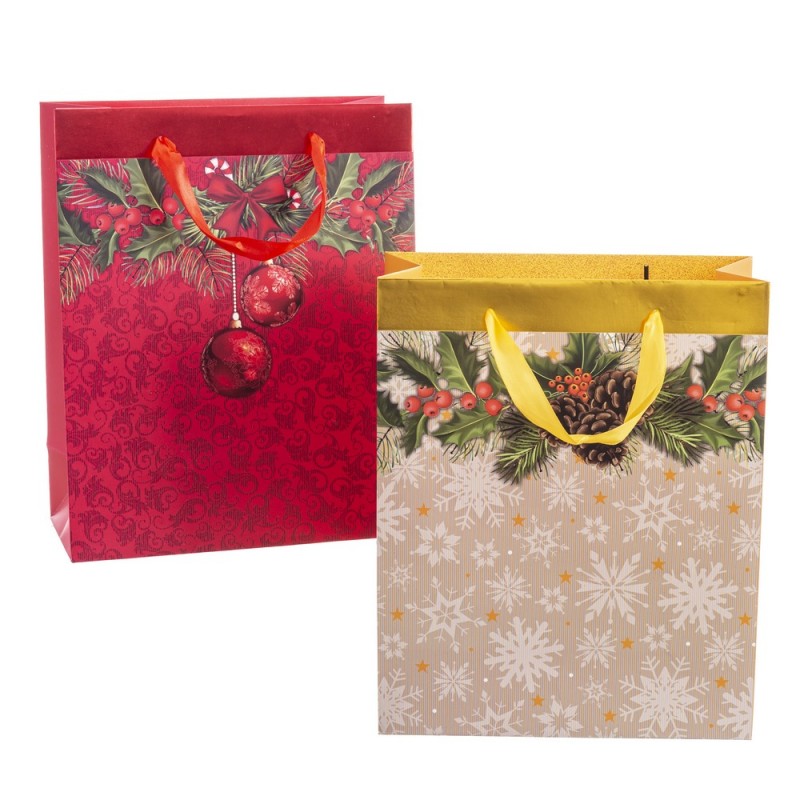 Bolsa 210 gr papel 2 m 30 x 12 x 40 cm