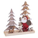 Peana papá noel madera 15 50 x 15 50 cm