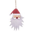 Colgante papá noel madera 9 50 x 15 cm