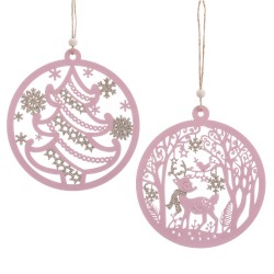 Colgante redondo madera 2 m 17 50 cm