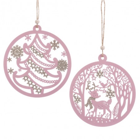 Colgante redondo madera 2 m 17 50 cm