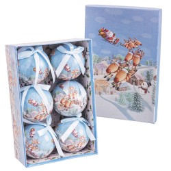 S 6 bolas memory trineo 7 50 x 7 50 x 7 50 cm