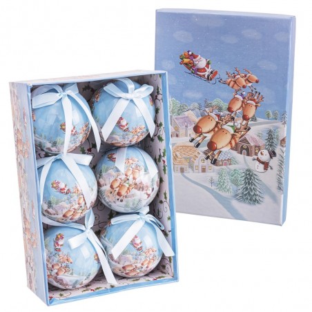 S 6 bolas memory trineo 7 50 x 7 50 x 7 50 cm