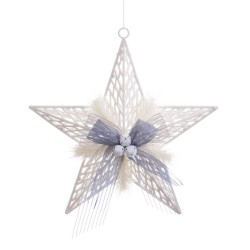 Colgante estrella 25 x 25 cm