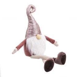 Papá noel sentado tejido 40 cm