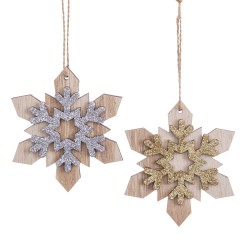 Colgante estrellas madera 2 c 0 80 x 10 x 8 50 cm