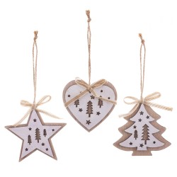 Colgante figuras madera 3 m 8 50 x 0 80 x 8 50 cm