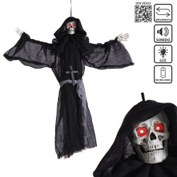 Monje luz sonido y movimiento 50 x 11 x 60 cm