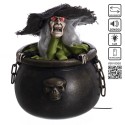 Bruja caldero 19 x 19 x 25 cm