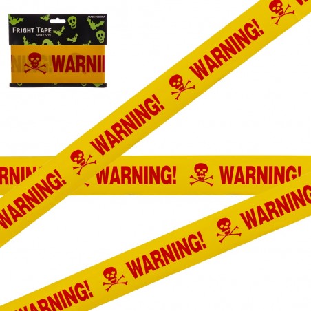 Cinta de señalización amarillo 600 x 7 50 x 0 10 cm