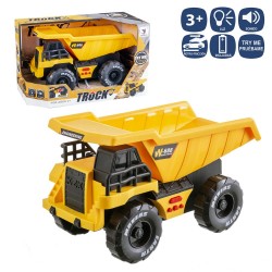 Camión bañera fricción luz y sonido 26 cm