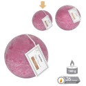 Vela bola perfumada malva 7 50 cm