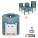 Vela cilíndrica perfumada azul 7 x 7 cm
