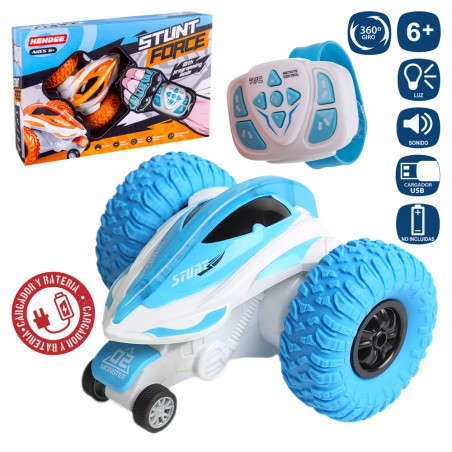 R c c+b 7 funciones stunt force 4 ruedas 12 x 14 50 x 9 cm