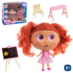 Muñeca profesora 2 m kaibibi 18 cm