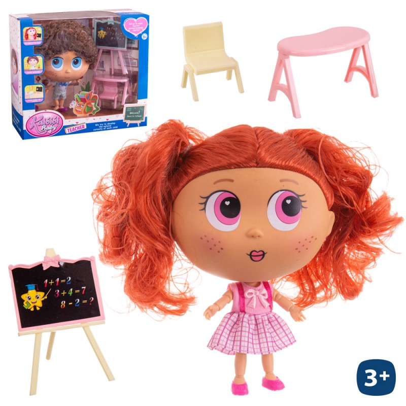Muñeca profesora 2 m kaibibi 18 cm