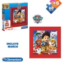 Puzzle patrulla canina con marco