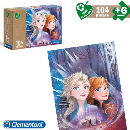 Puzzle 104 pcs eco frozen ii