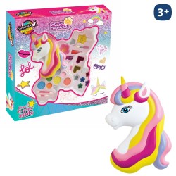 Set de maquillaje unicornio 30 x 6 50 x 28 cm