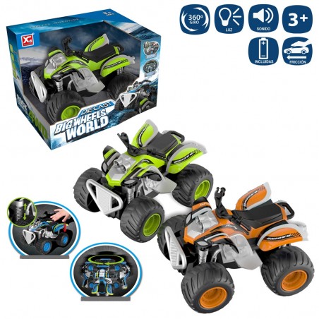 Quad megafricción metal c luz 2 c 17 x 13 x 12 cm