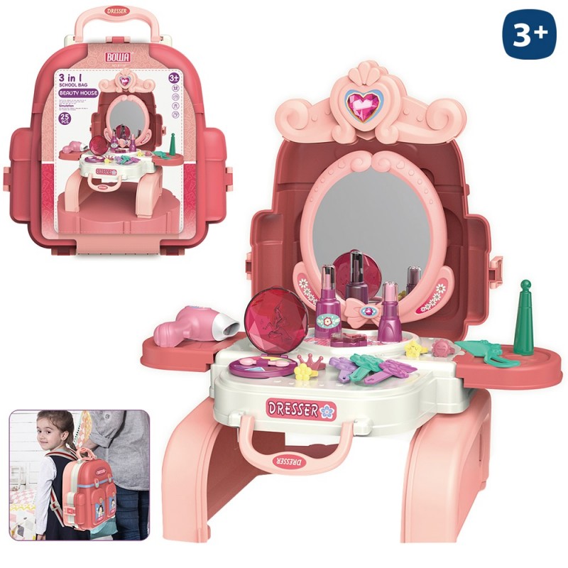 S 25 mochila accesorios belleza 40 x 31 x 40 50 cm