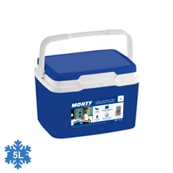 Nevera rígida 5 litros monty 19 x 22 x 29 cm
