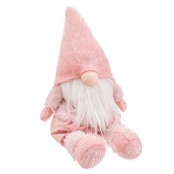 Papá noel piernas rosa 22 x 15 50 x 52 cm