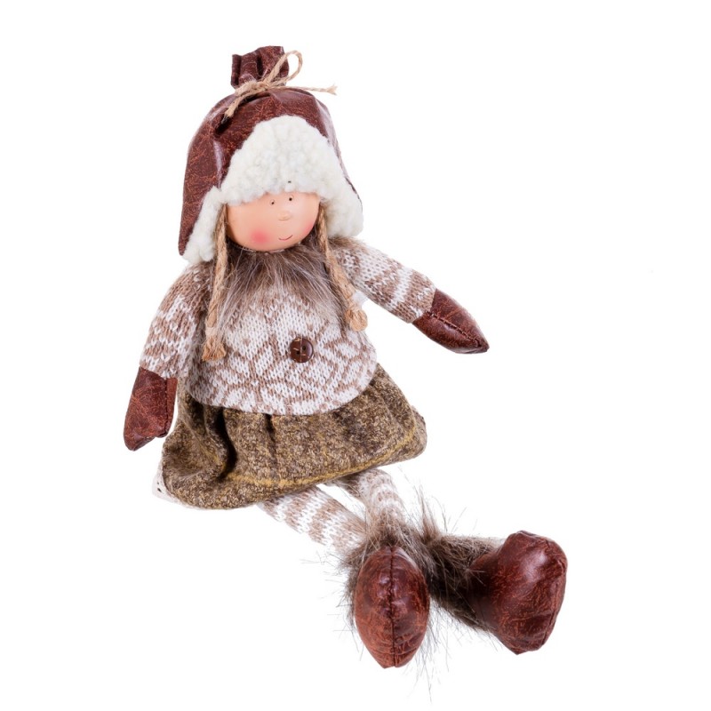 Muñeca niñas piernas marrón 14 x 9 50 x 35 cm